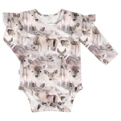 Gugguu Baby Print Frilla Bodysuit