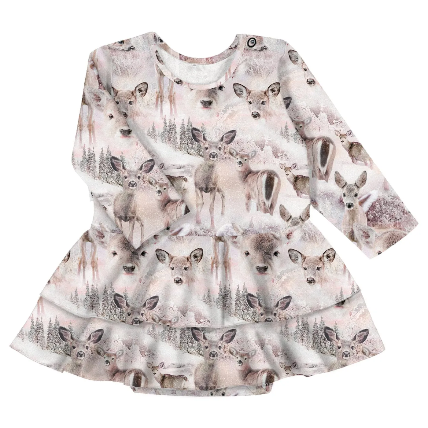 Gugguu Baby Print Frilla Dress