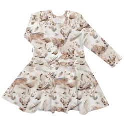 Gugguu Baby Print Rib Dress