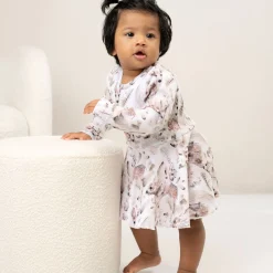 Gugguu Baby Print Rib Dress