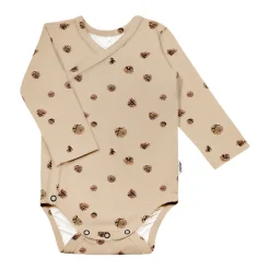 Gugguu Baby Print Wrap Bodysuit