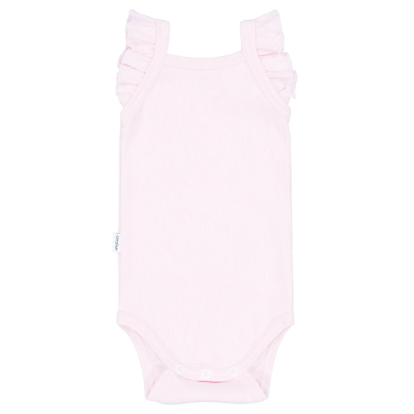 Gugguu Baby Rib Ruffle Body