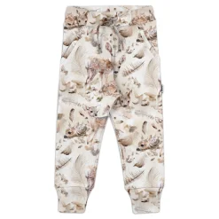 Gugguu Classic Print Rib Pants