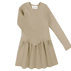 Gugguu Classic Rib Long Sleeve Dress