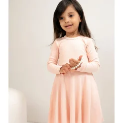 Gugguu Classic Rib Long Sleeve Dress