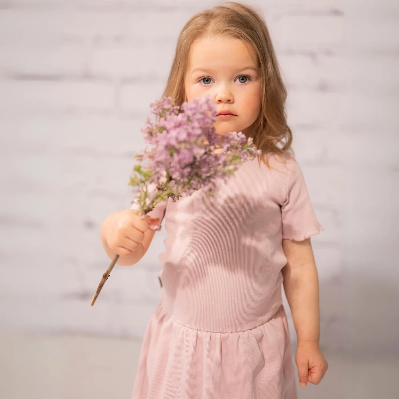 Gugguu Classic Rib Short Sleeve Dress