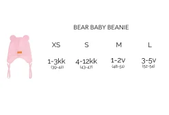 Gugguu Cotton Baby Bear Beanie
