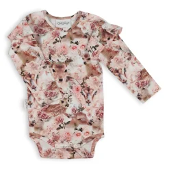 Gugguu Outlet Baby Print Frilla Bodysuit