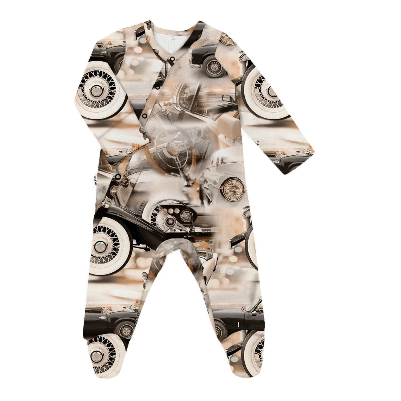 Gugguu Outlet Baby Print Full Bodysuit