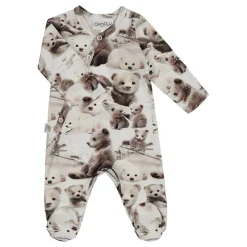 Gugguu Outlet Baby Print Full Bodysuit