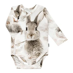 Gugguu Outlet Baby Print Wrap Bodysuit