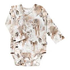 Gugguu Outlet Baby Print Wrap Bodysuit