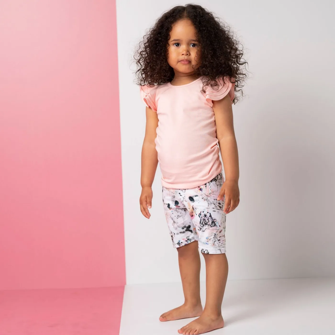 Gugguu Print Biker Shorts