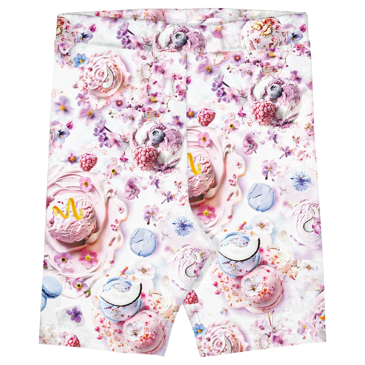 Gugguu Print Biker Shorts