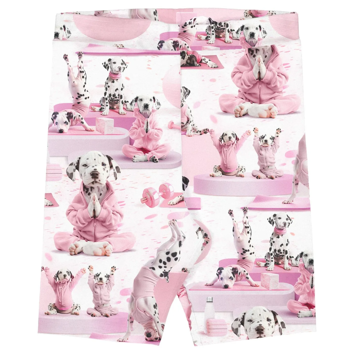 Gugguu Print Biker Shorts