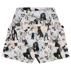 Gugguu Print College Baggy Shorts