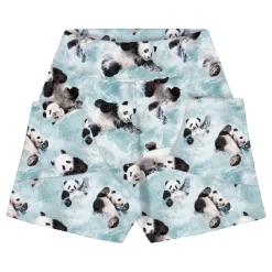 Gugguu Print College Baggy Shorts