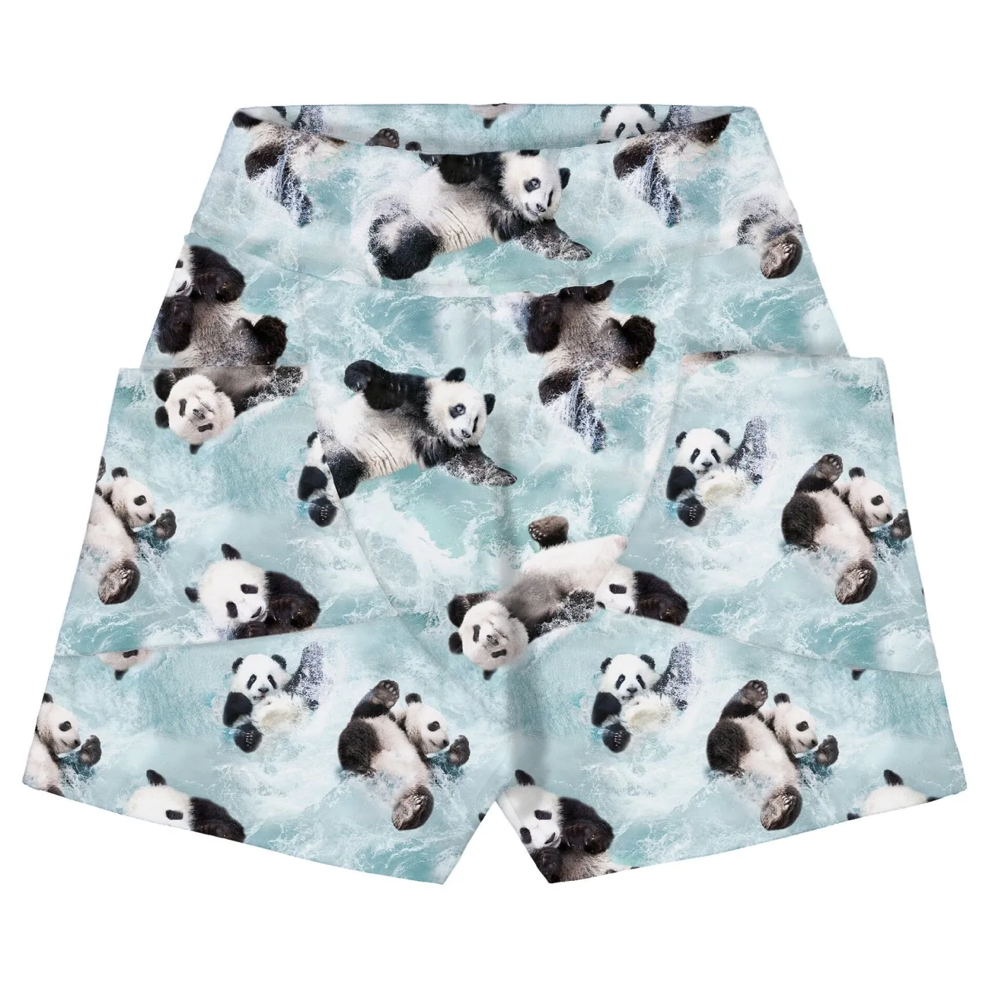 Gugguu Print College Baggy Shorts