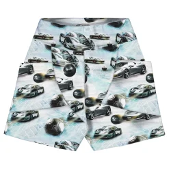 Gugguu Print College Baggy Shorts