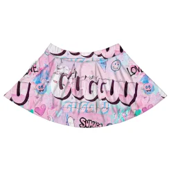 Gugguu Print Flow Skirt