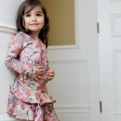 Gugguu Print Frilla Dress