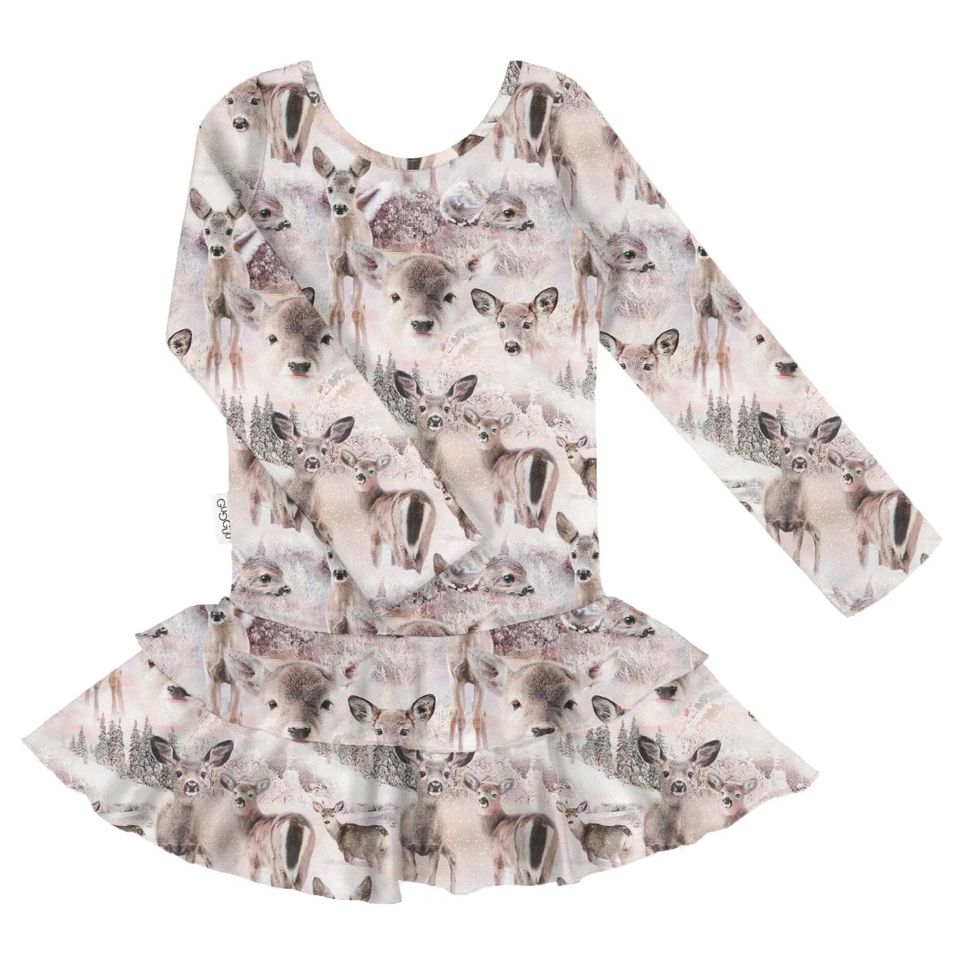 Gugguu Print Frilla Dress