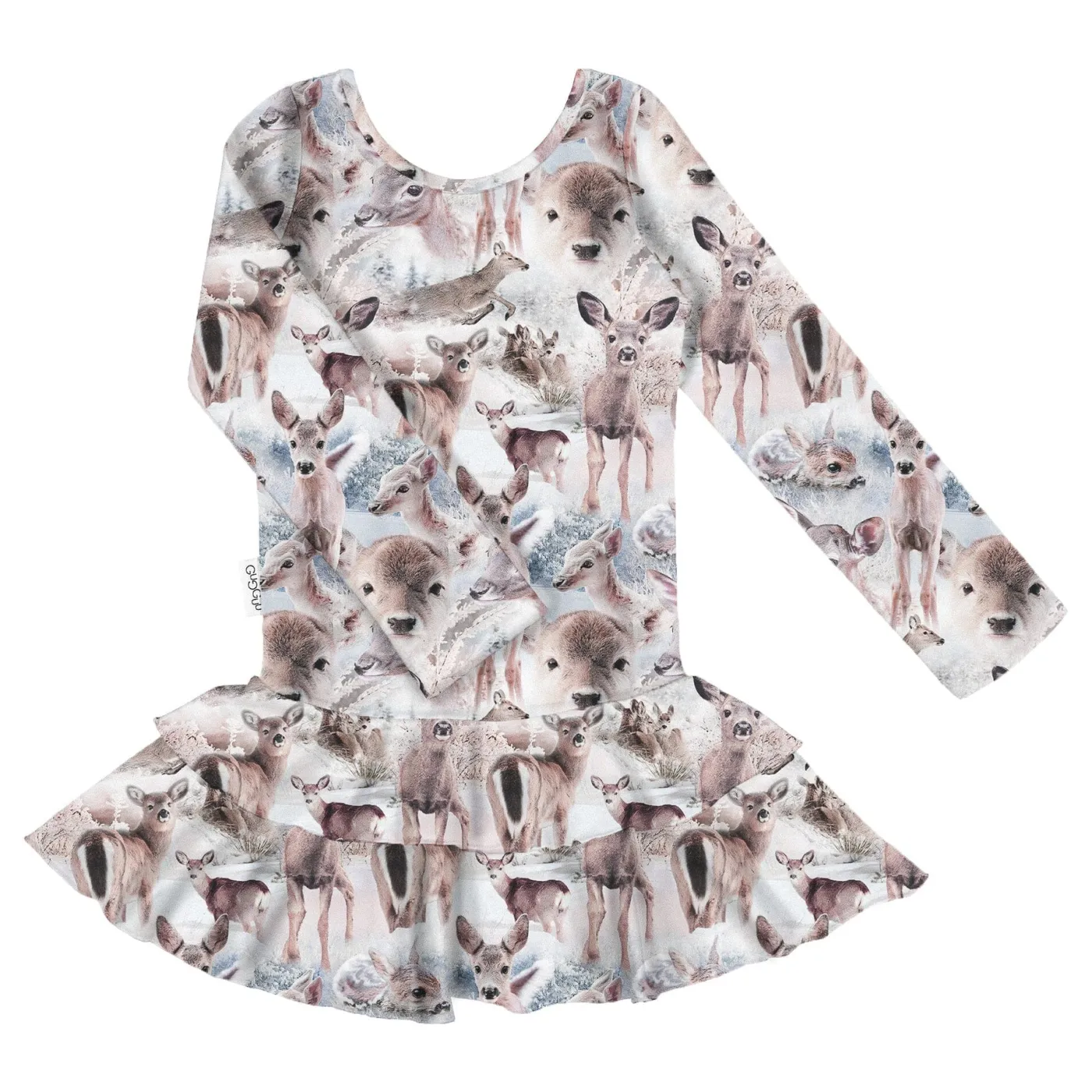 Gugguu Print Frilla Dress