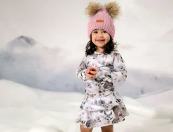Gugguu Print Frilla Dress