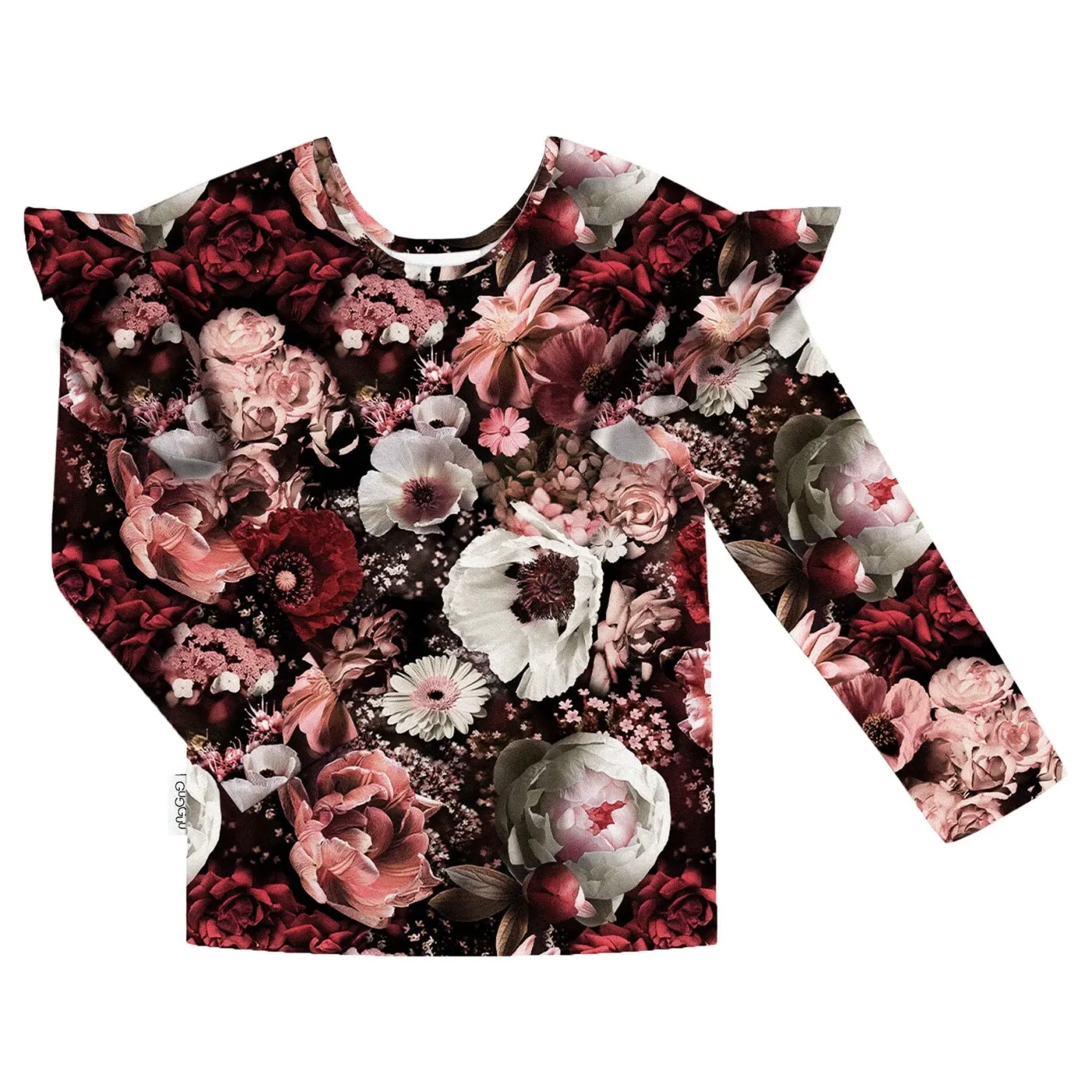 Gugguu Print Frilla Shirt