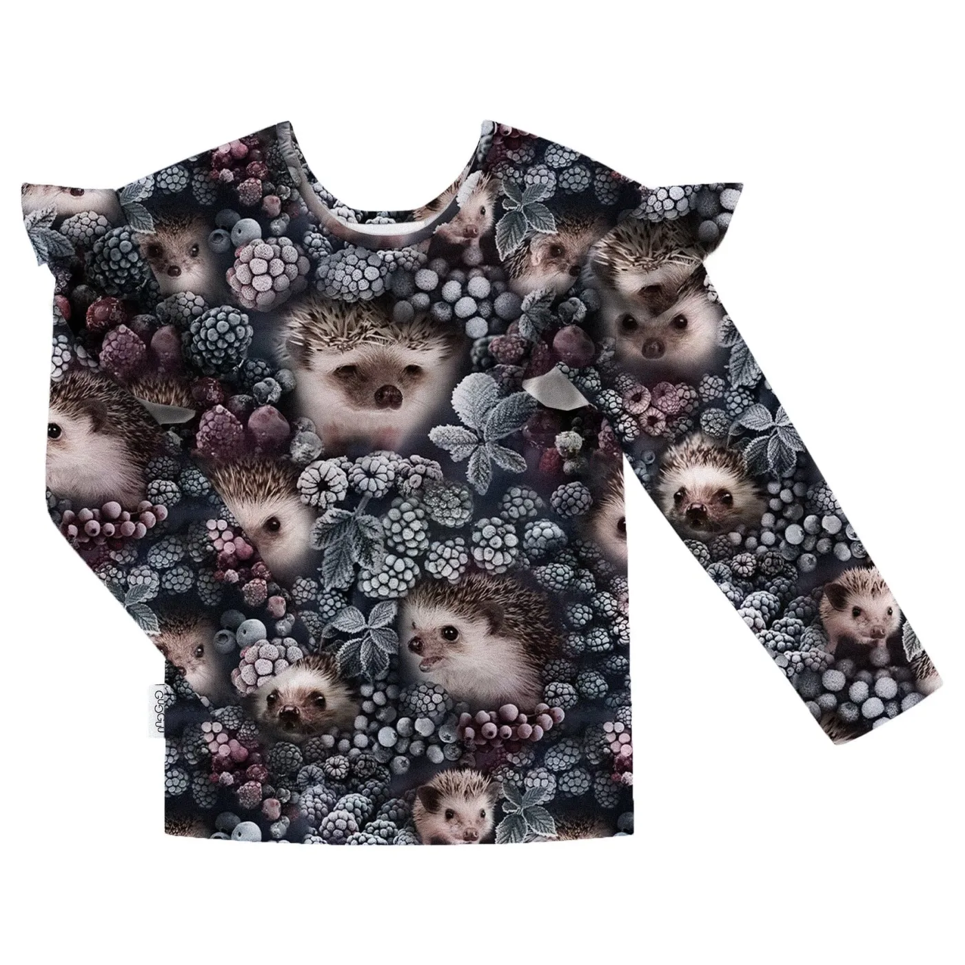 Gugguu Print Frilla Shirt
