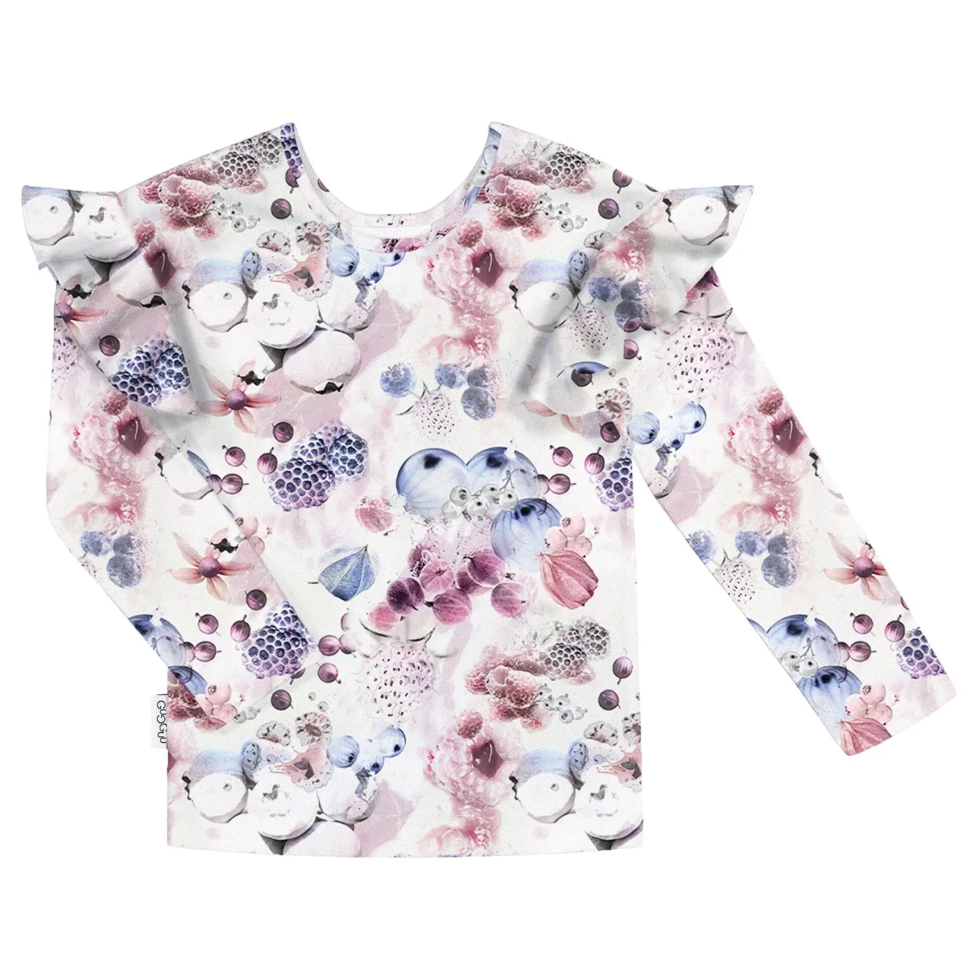 Gugguu Print Frilla Shirt