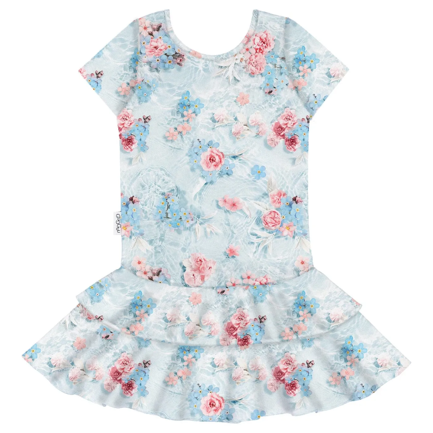 Gugguu Print Frilla T-Shirt Dress