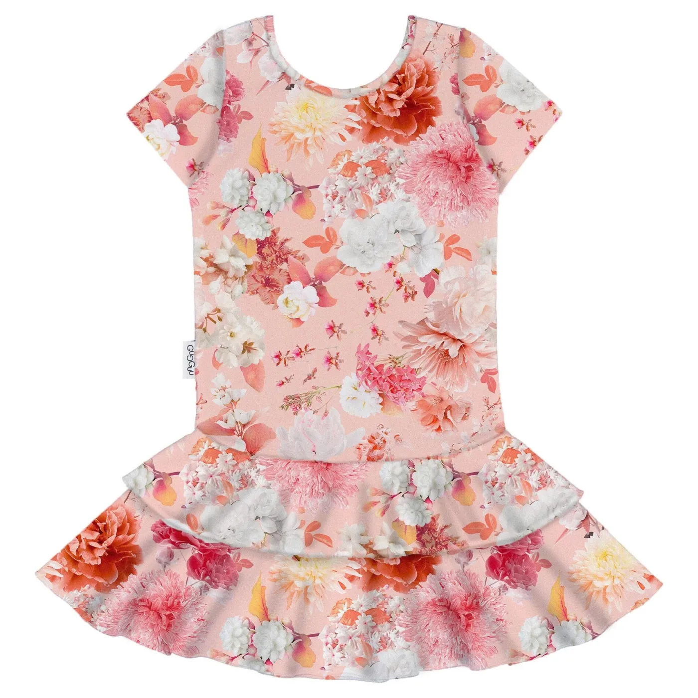 Gugguu Print Frilla T-Shirt Dress