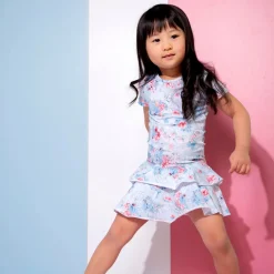 Gugguu Print Frilla T-Shirt Dress