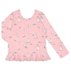 Gugguu Print Pyjama Frilla Top