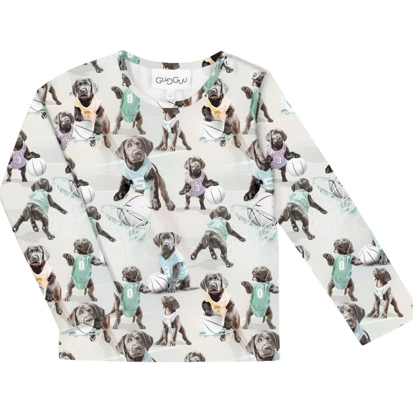 Gugguu Print Relax Shirt