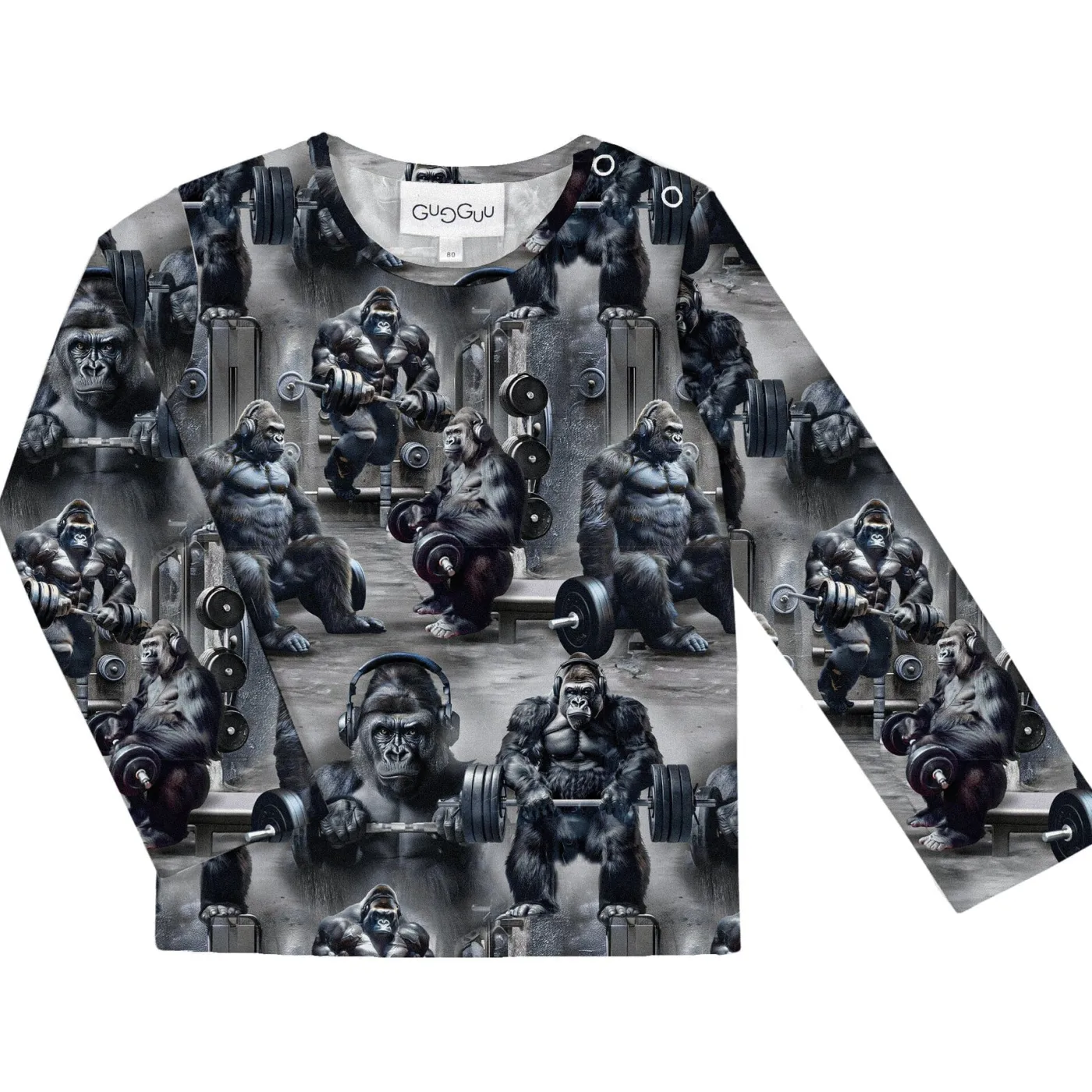 Gugguu Print Relax Shirt