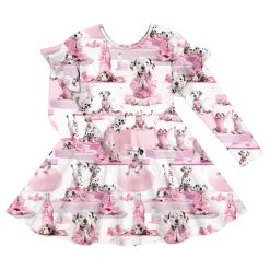 Gugguu Print Smoc Dress