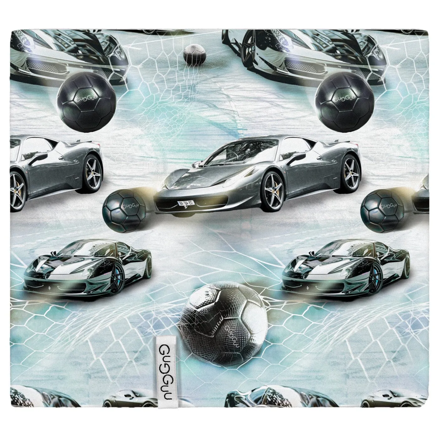 Gugguu Print Soft Tube Scarf