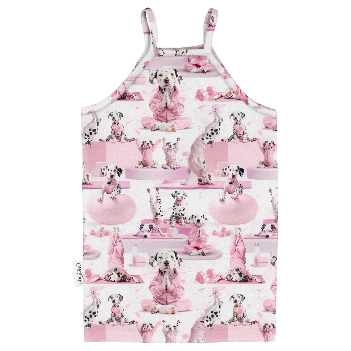 Gugguu Print Spaghetti Top