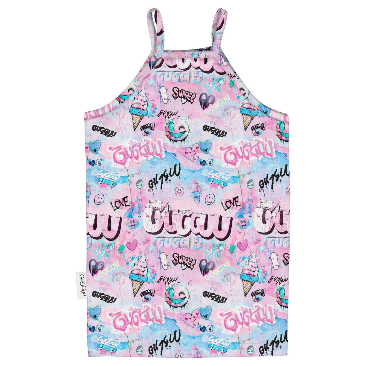 Gugguu Print Spaghetti Top