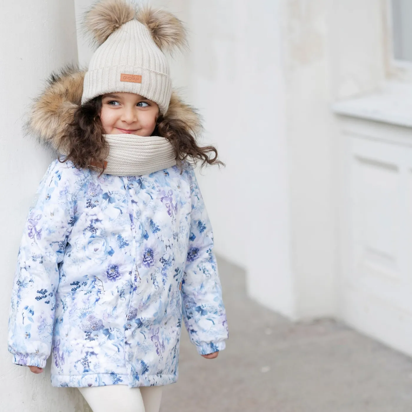 Gugguu Print Winter Parka
