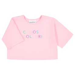 Gugguu Slogan Cropped T-Shirt
